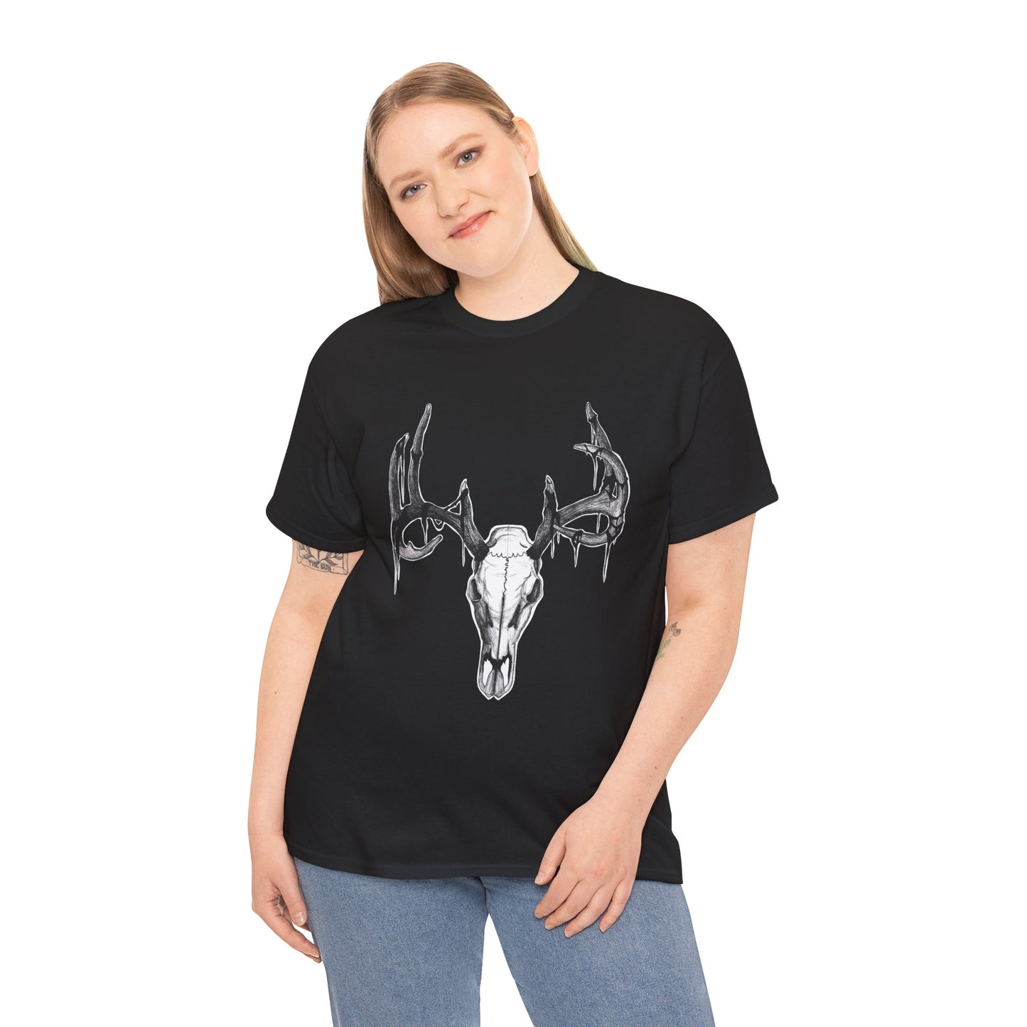 Tiger Lily Artwork Logo Unisex Heavy Cotton Tee