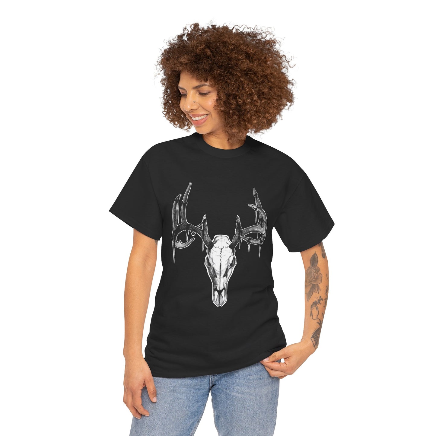 Tiger Lily Artwork Logo Unisex Heavy Cotton Tee