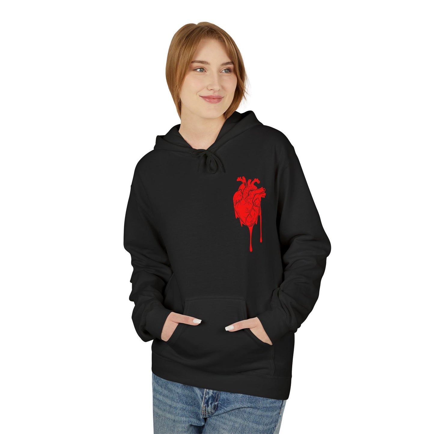 Bleeding Heart TLA Fleece Hoodie