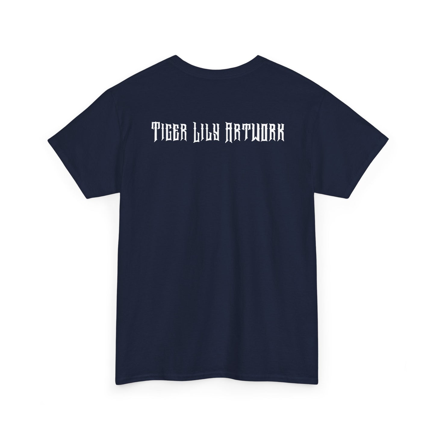 Tiger Lily Artwork Logo Unisex Heavy Cotton Tee